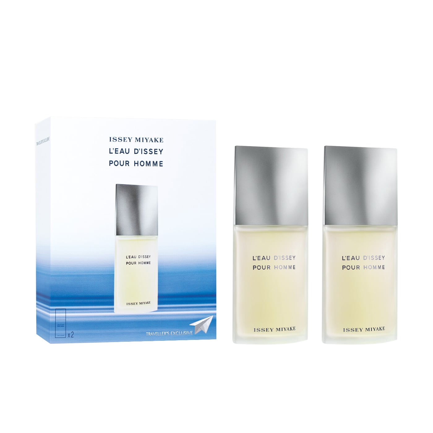 Парфумований набір чоловічий Issey Miyake L'Eau d'Issey Pour Homme (туалетна вода, 2*40 мл)